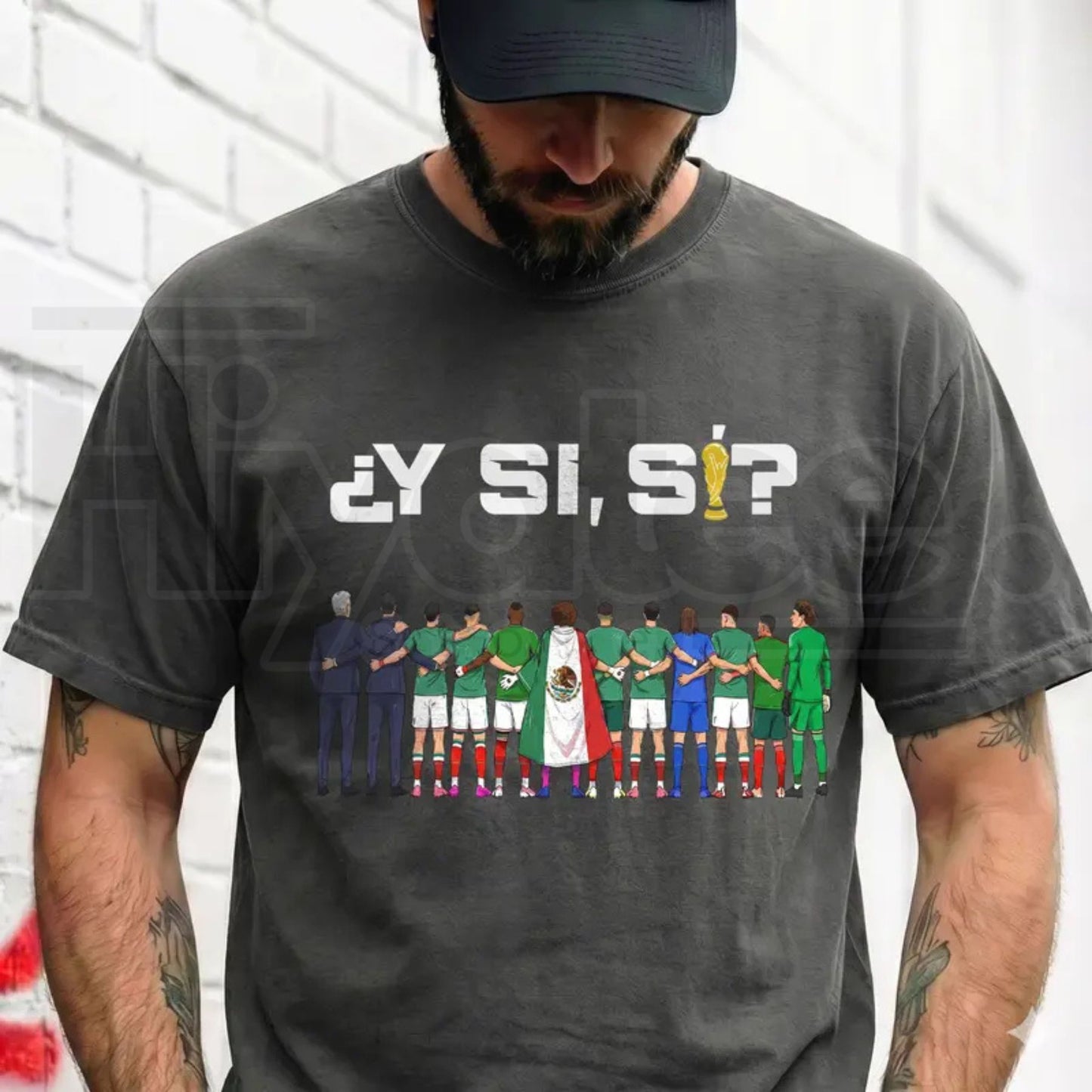 BojjiCo Y Si Si A Huevo Que Si Soccer Team Shirt – Funny Spanglish Chicano Quote Urban Streetwear