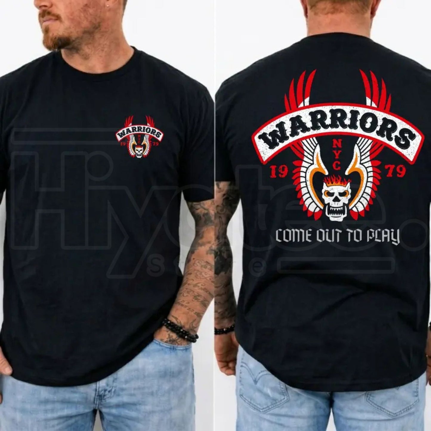 The Warriors 1979 Cult Movie T-Shirt – Come Out To Play Gang Film Graphic Tee, Retro Streetwear Shirt