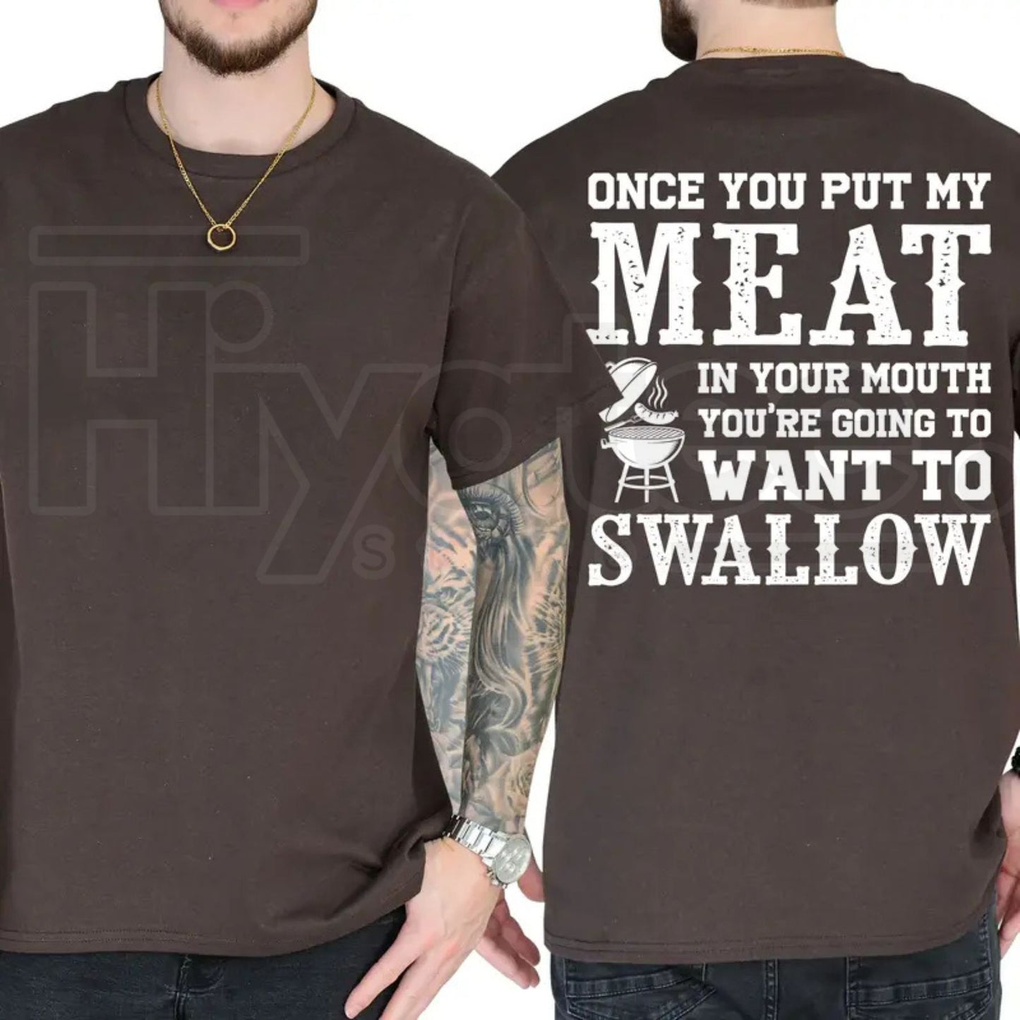 Funny BBQ Meat Lover T-Shirt – Grill Master Graphic Tee