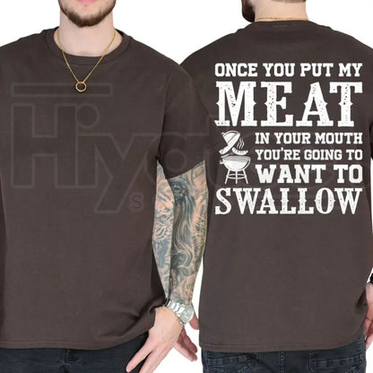 Funny BBQ Meat Lover T-Shirt – Grill Master Graphic Tee