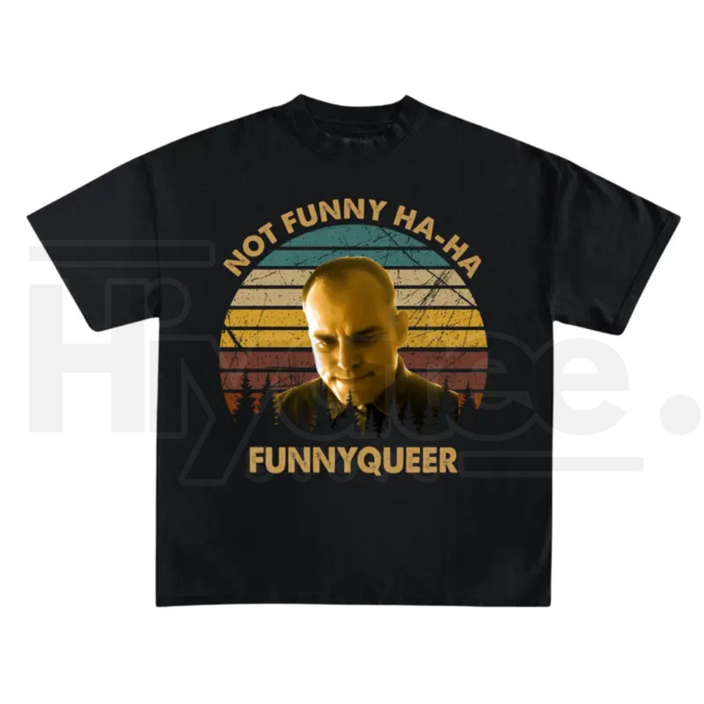 No Funny Ha-Ha Movie Quote Vintage T-Shirt – Retro Sling Blade Fan Graphic Tee
