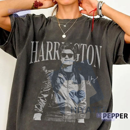 Harrington Comfort Colors T-Shirt – Unisex Heavyweight Cotton Tee, Classic Casual Fabric Shirt