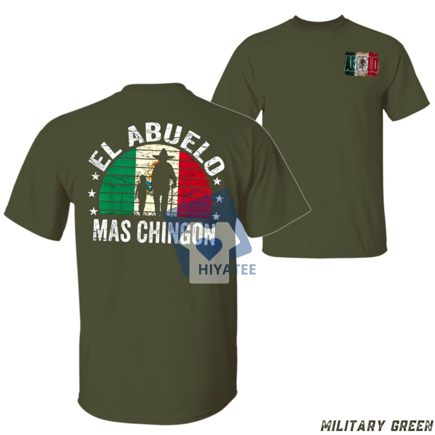 El Abuelo Más Chingón T-Shirt – Funny Father’s Day Gift Tee for Latino Dads & Grandpas