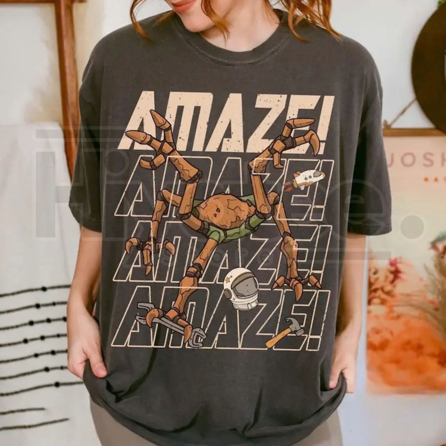 Rocky "Amaze" T-Shirt – Project Hail Mary Inspired Sci-Fi Reader Gift