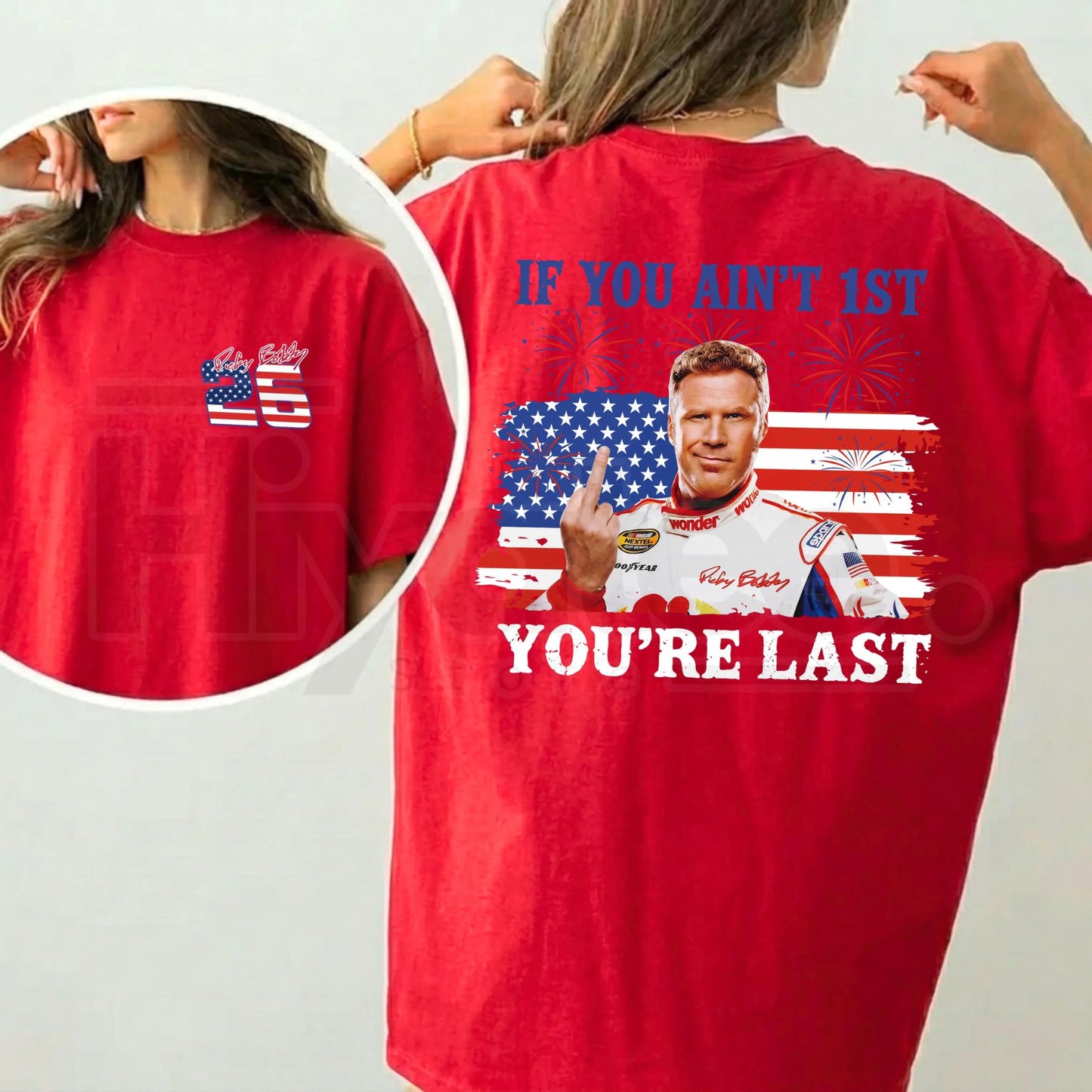 Shake And Bake 4th Of July T-Shirt – Funny Talladega Nights Patriotic Graphic Tee