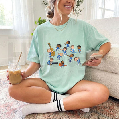 Comfort Colors Detroit Players Dance T-Shirt – Vintage Hip Hop Urban Streetwear Tee