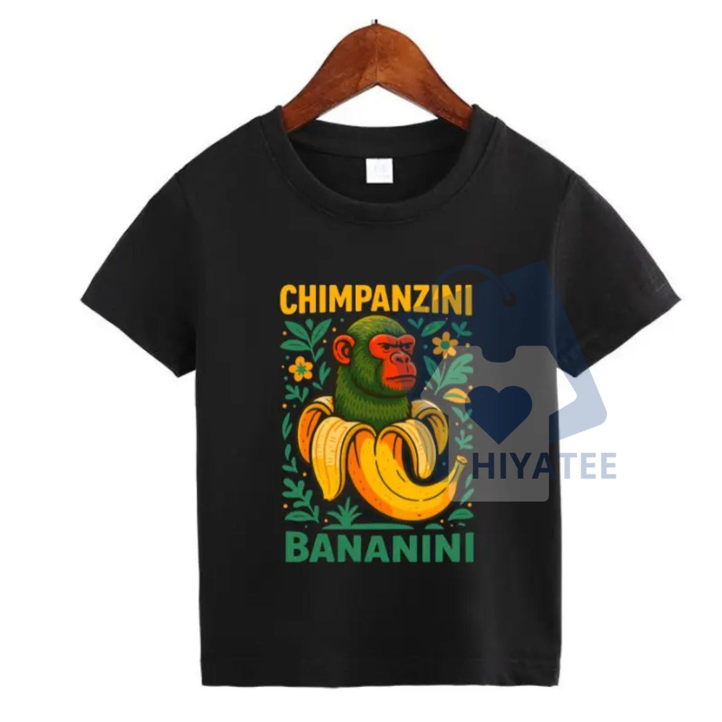 Italian Brainrot Meme T-Shirt for Kids – Funny Toddler Tee with Hand-Drawn Characters