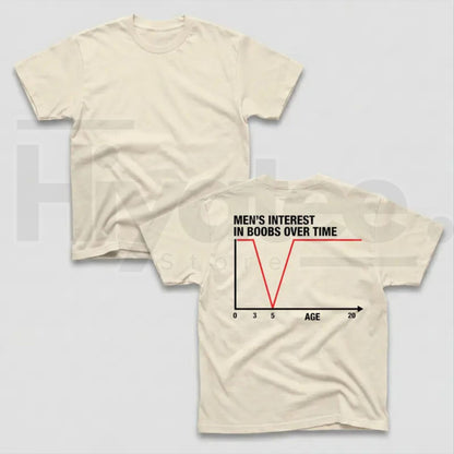 Comfort Colors Men's Interest Graphic Printed Tee – Funny Retro Sarcastic Humor Soft-Washed Ring-Spun Cotton T-Shirt