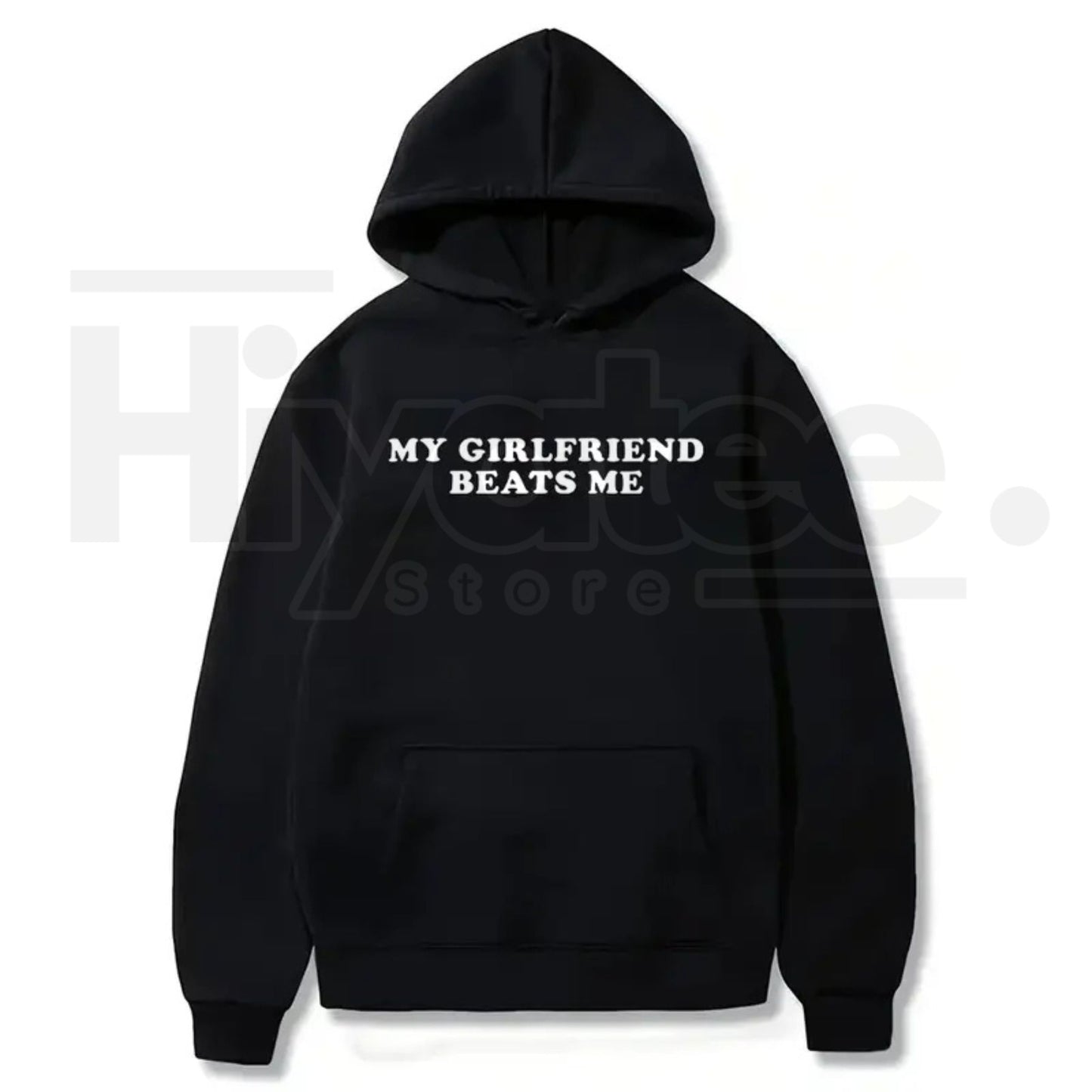 "My Girlfriend Beats Me" – Humorous Relationship Couple Aesthetic Top