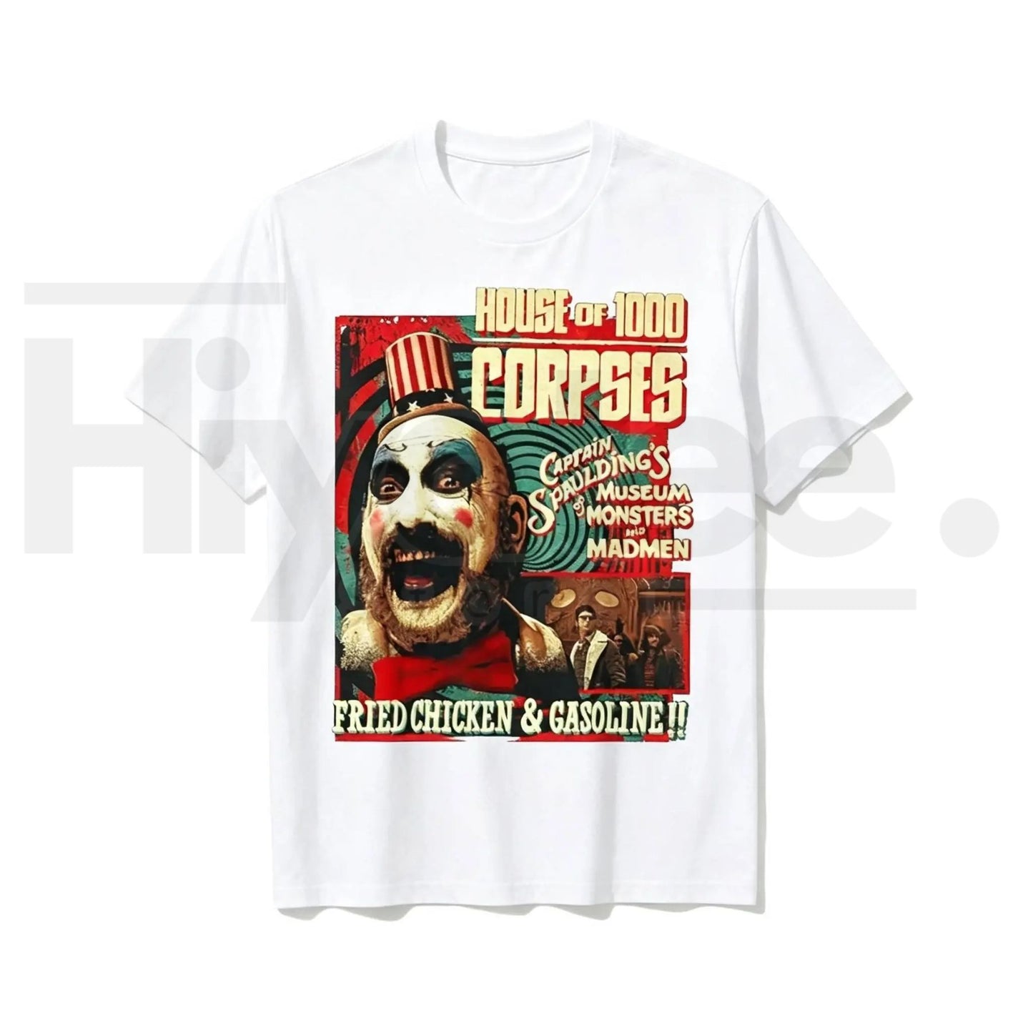 Vintage Horror Classic Movie Design Graphic T-Shirt – Retro Spooky Season Tee
