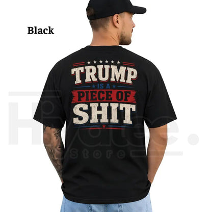Piece Of Shirt Typography T-Shirt – Short Sleeve Printed Graphic Tee, Humorous Daily Casual Cotton Shirt for Men & Women