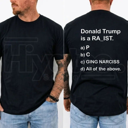 Funny Election Quiz T-Shirt – Sarcastic Political Statement Tee