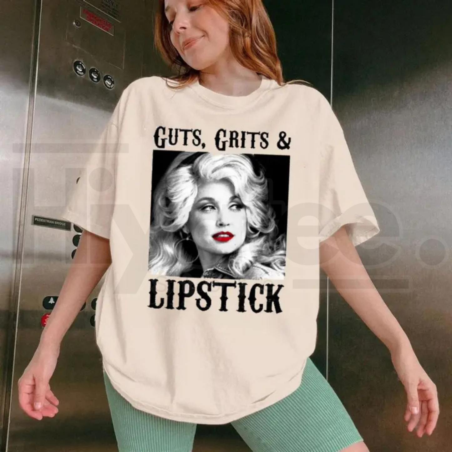 Guts Grit And Lipstick T-Shirt – Country Cowgirl Western Concert Graphic Tee