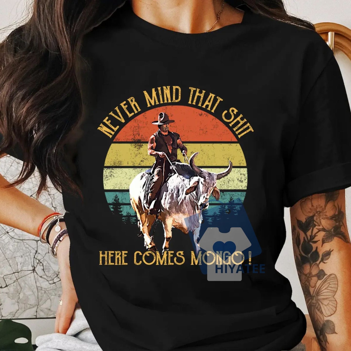 Here Comes Mongo T-Shirt – Classic 70s Western Movie Graphic Tee