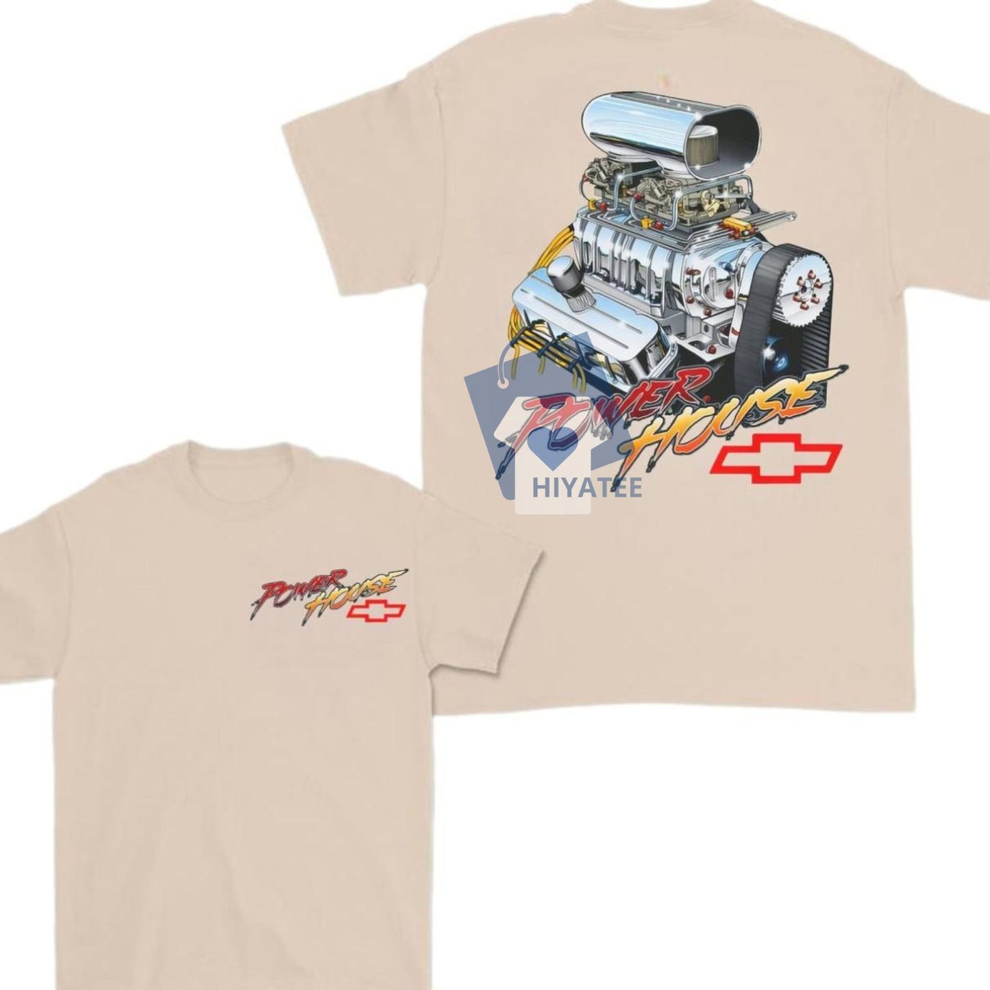 Chevy Big Block 2-Sided Shirt – Full Color Muscle Car Tee for Men & Women