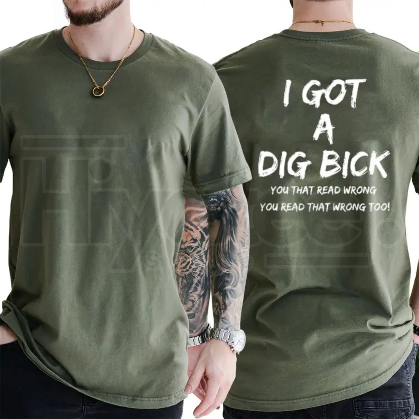 I Got A BD T-Shirt – Short Sleeve Printed Graphic Shirt