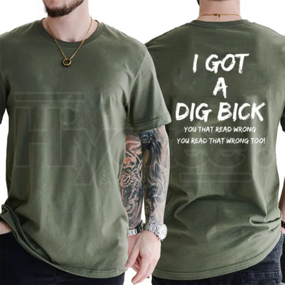 I Got A BD T-Shirt – Short Sleeve Printed Graphic Shirt