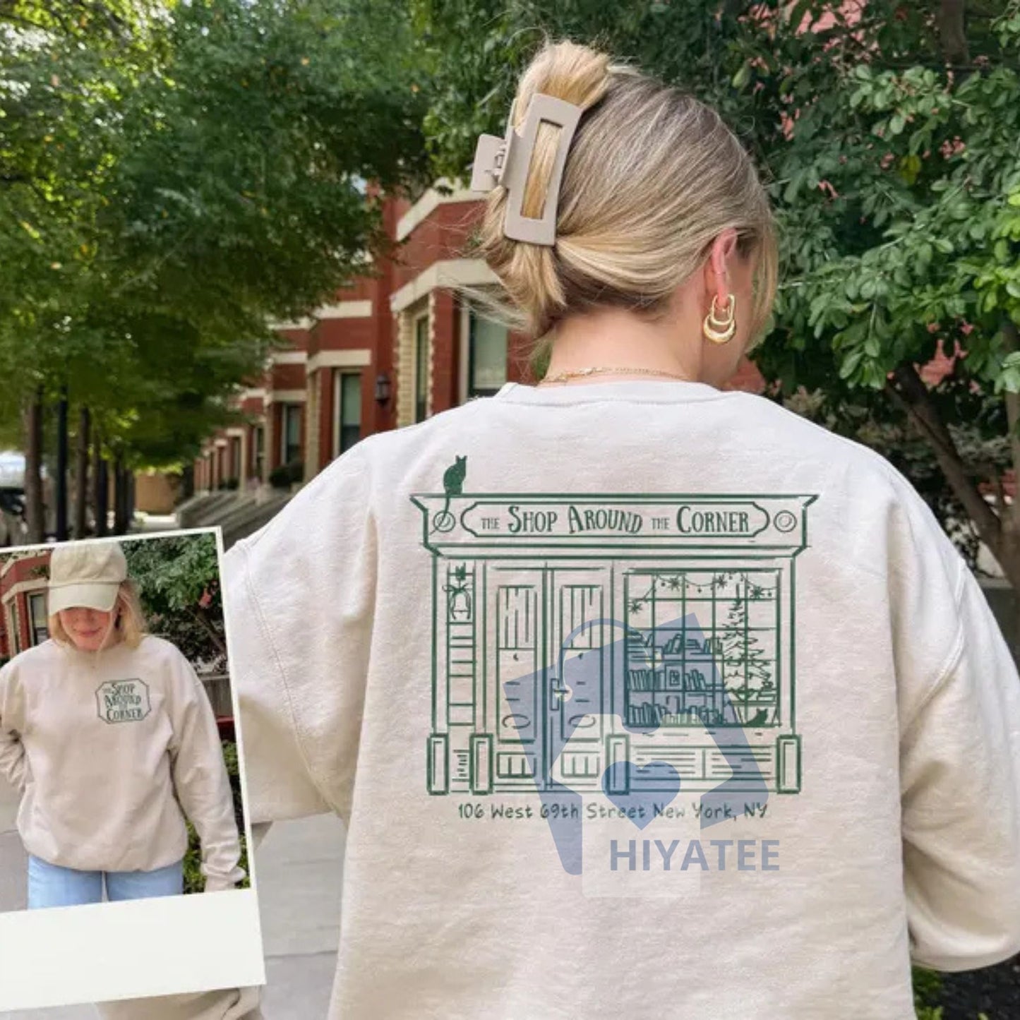 You've Got Mail Shop Around Vintage Sweatshirt – NYC Love Story T-shirt, Bookstore Romance Hoodie for Book Lovers