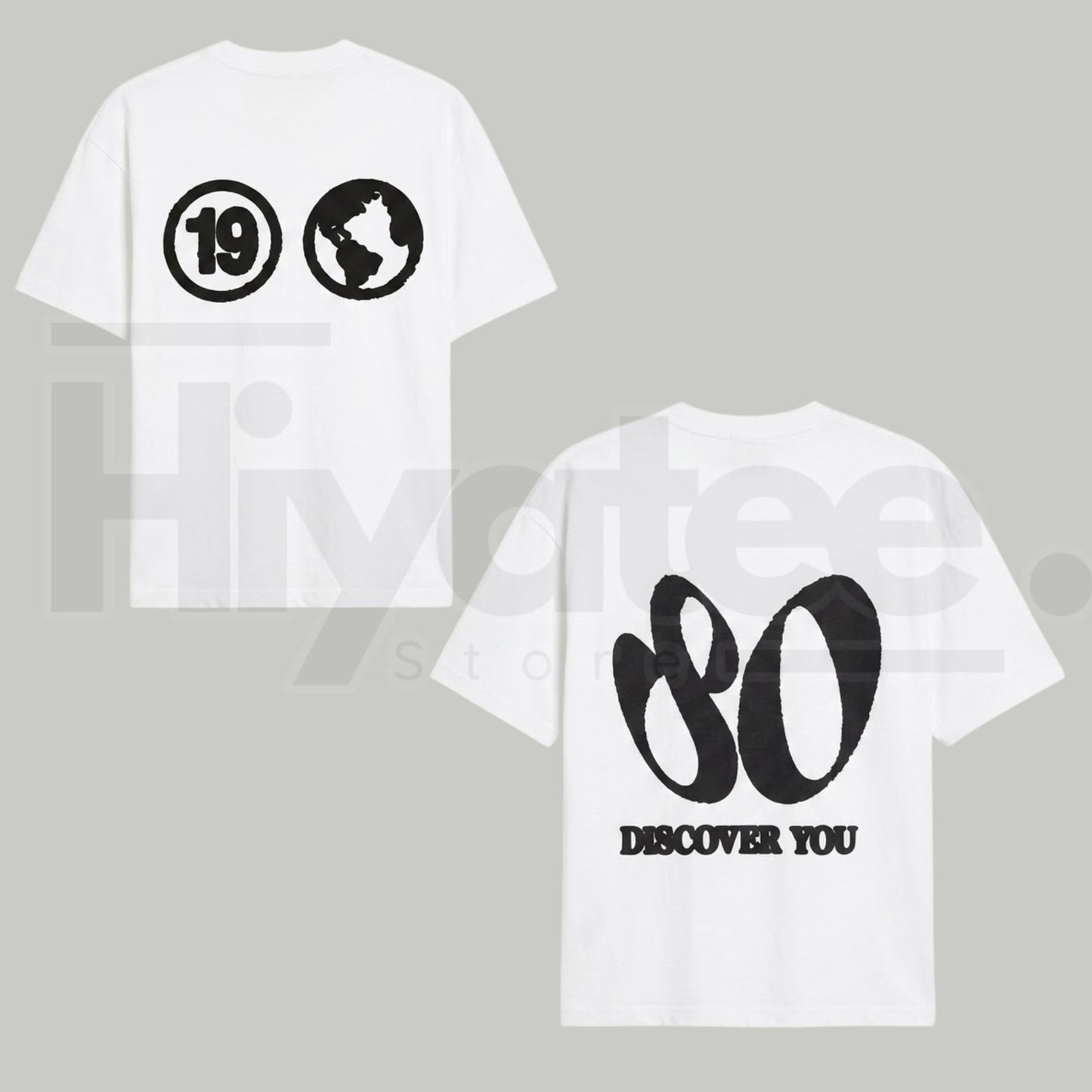 Pacsun Men's Discover You T-Shirt – Retro Graphic Streetwear Tee