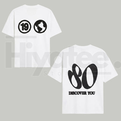 Pacsun Men's Discover You T-Shirt – Retro Graphic Streetwear Tee