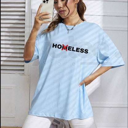 Funny Hoeless Graphic T-Shirt – Sarcastic Single Lifestyle Novelty Quote Tee