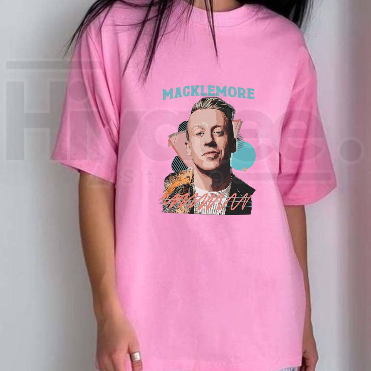 Retro Macklemore Fan Art T-Shirt – Vintage Hip Hop Graphic Tee