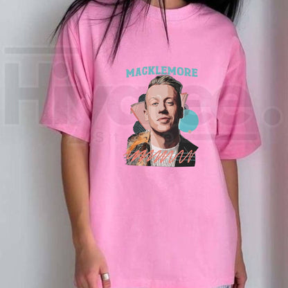 Retro Macklemore Fan Art T-Shirt – Vintage Hip Hop Graphic Tee