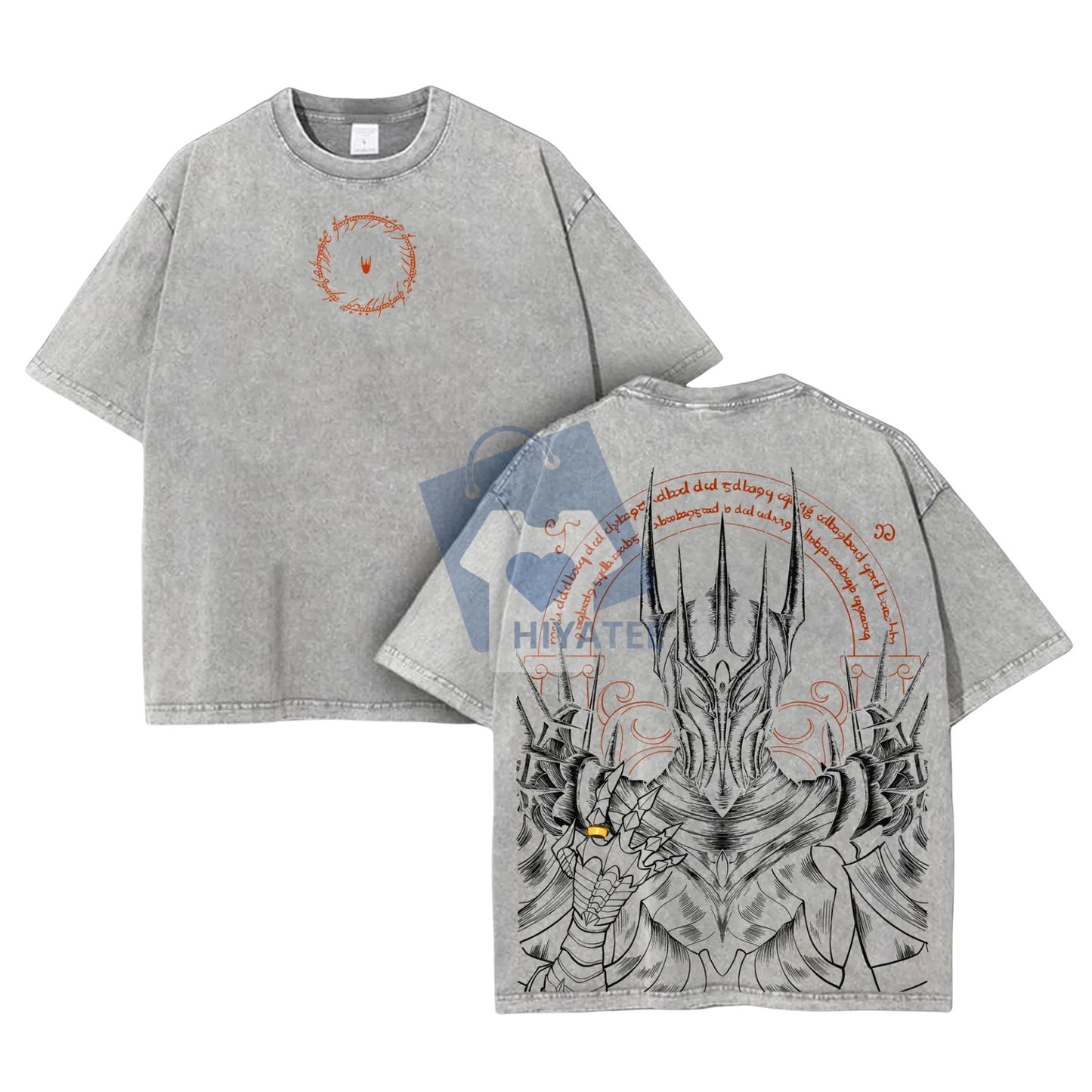 Lord Sauron Vintage T-Shirt – Retro Lord of the Rings Graphic Tee for Movie Fans
