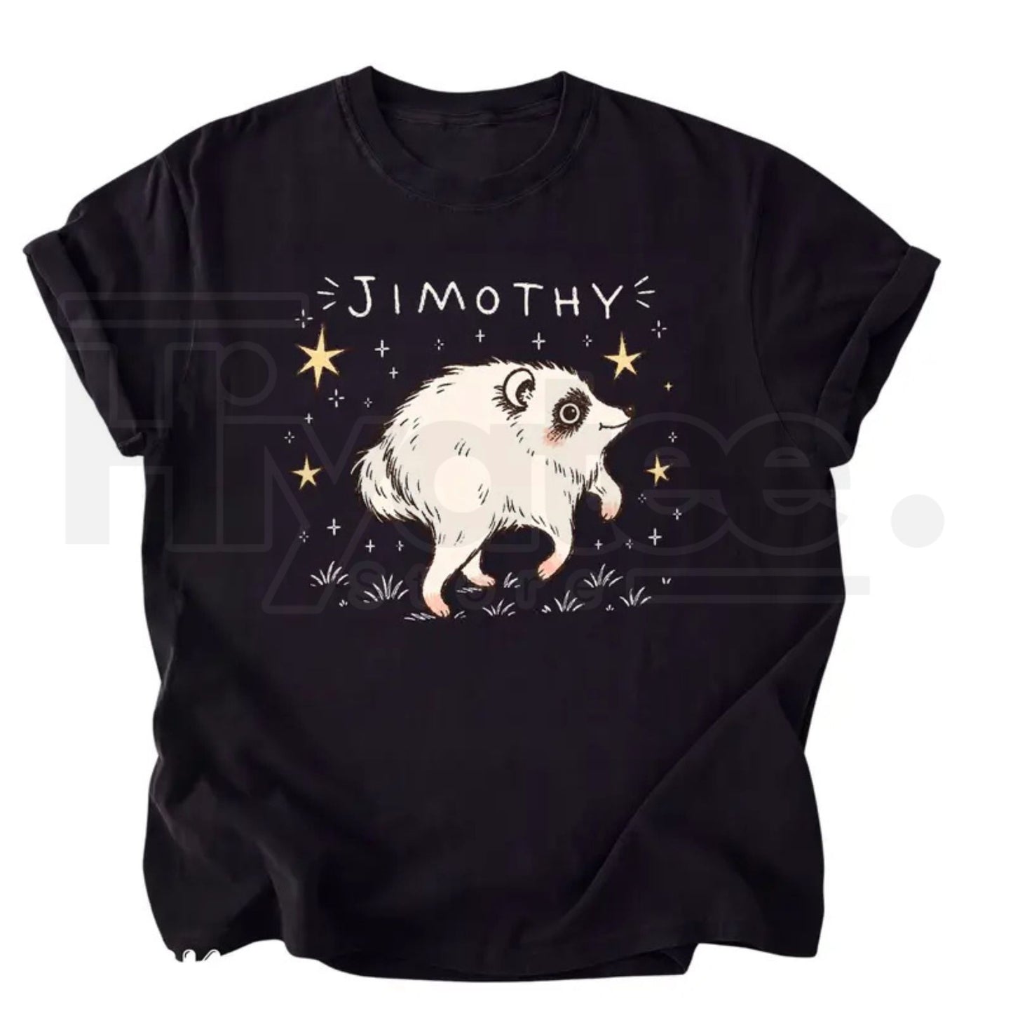 Jimothy Raccoon Viral Shirt – Short King Jimothy Cute Trash Panda Tee