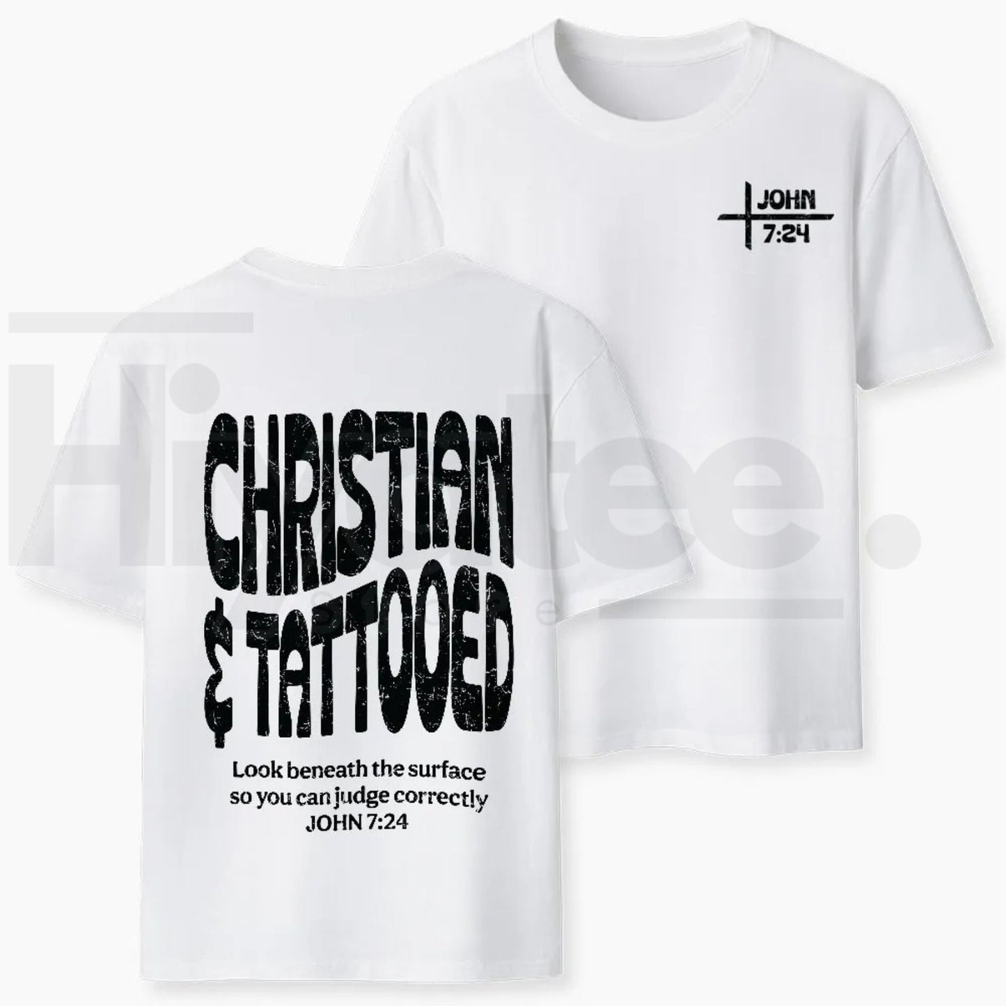 Women's Short-Sleeve Christian Graphic T-Shirt – Solid Religious Faith Tee