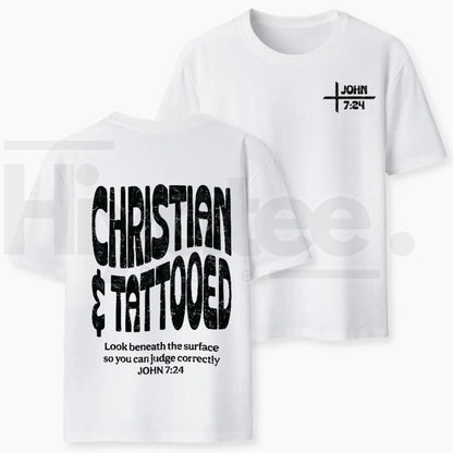 Women's Short-Sleeve Christian Graphic T-Shirt – Solid Religious Faith Tee