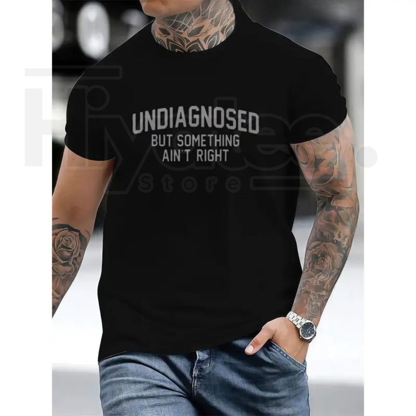 Undiagnosed But Something Ain't Right T-Shirt – Funny Mental Health Humor Tee