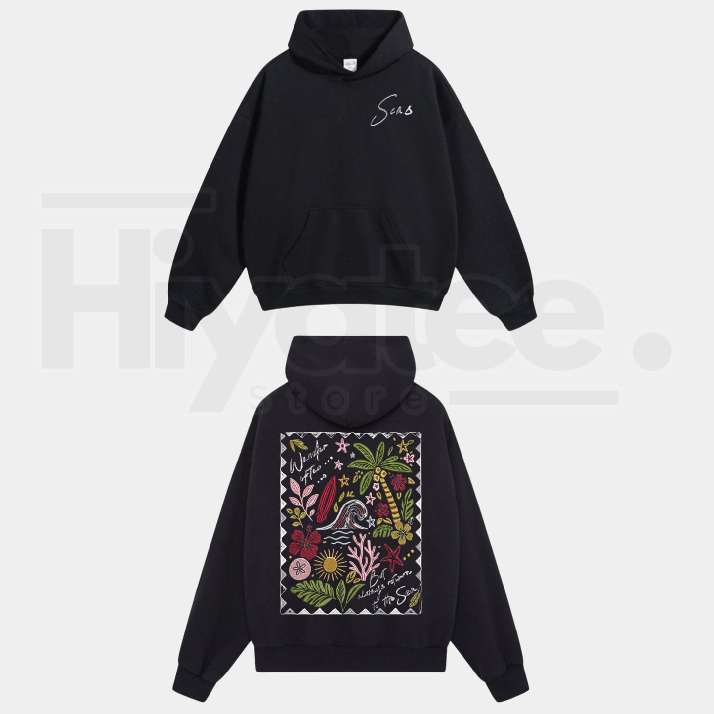 Ryder Tide Tripper Hoodie – Premium Oversized Plush Fleece Pullover, Ultimate Cozy Loungewear