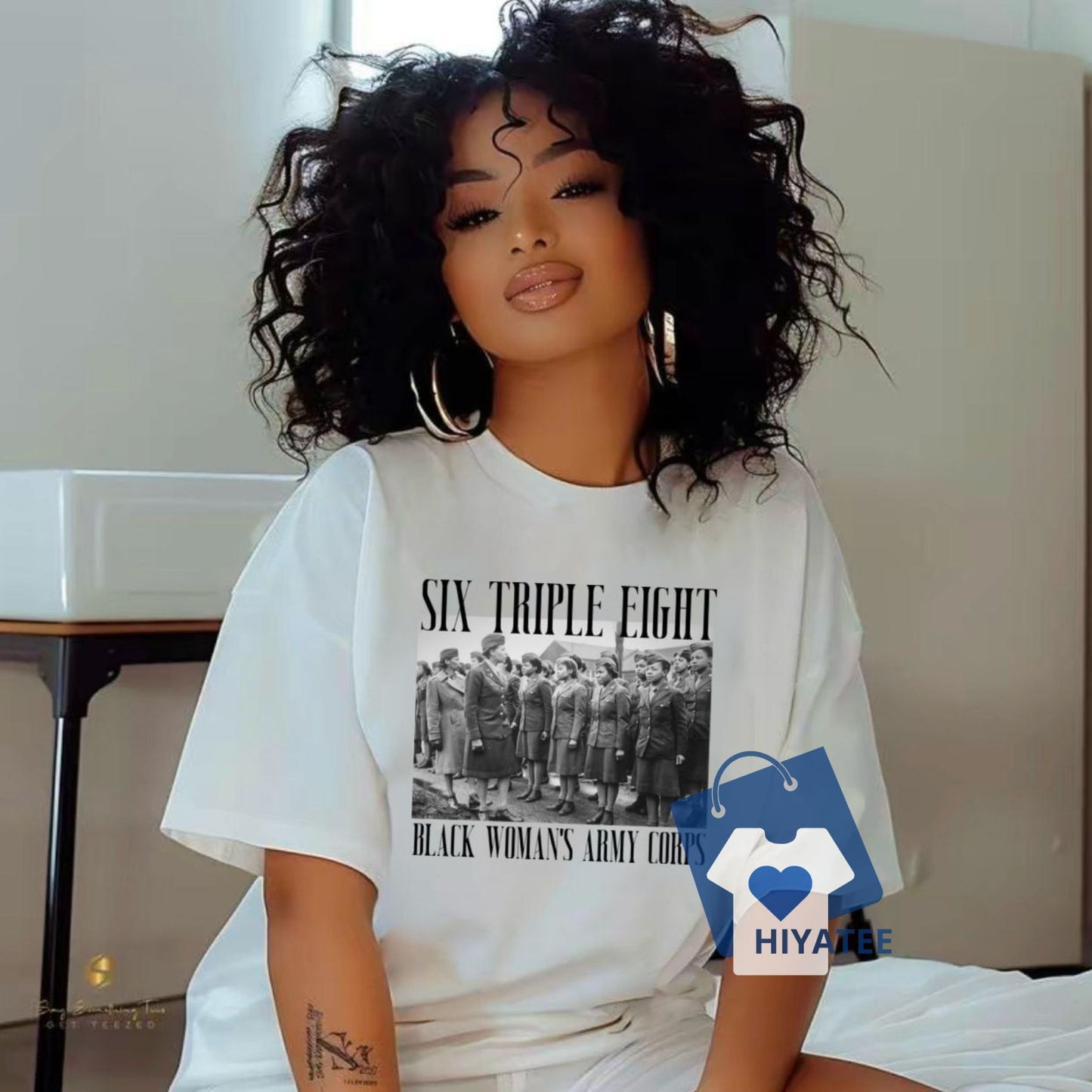 Vintage 6888th Battalion Shirt – Retro Black Women’s Army Corps Tee