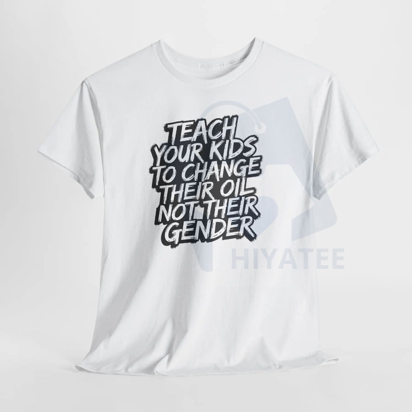 Funny Conservative Shirt – Teach Oil Not Gender Tee | Anti-Woke Humor