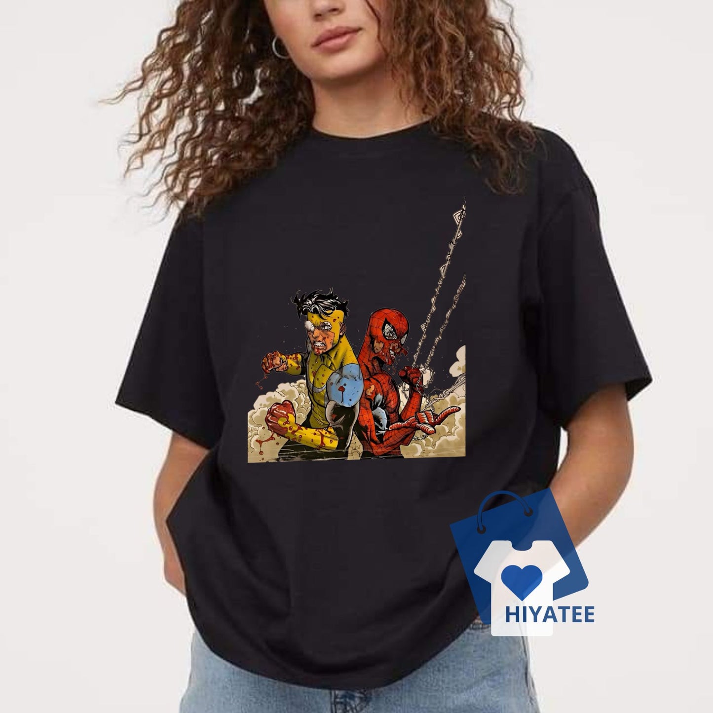 Invincible Vintage Unisex T-Shirt – Classic Comic-Inspired Hero Tee