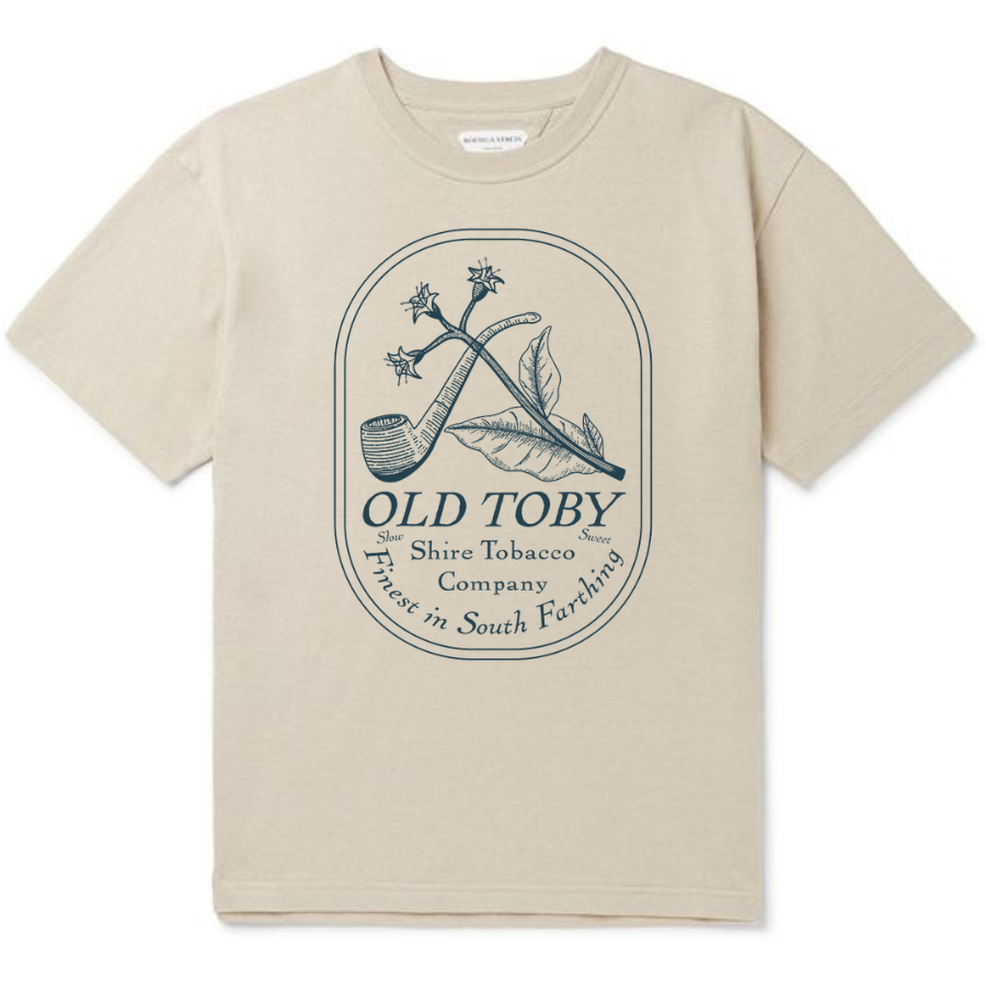 Old Toby Graphic T-Shirt – Vintage Lord of the Rings Inspired Design