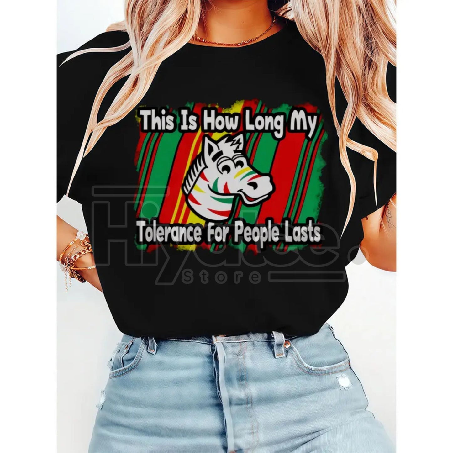 Bringing Humor to Your Wardrobe: Unisex "Tolerance" Tee – Printed in the USA