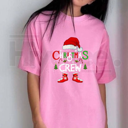 Christmas Crew Graphic T-Shirt – Matching Family Holiday Sports & Outdoor Tee