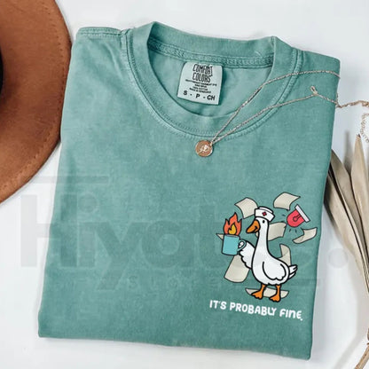 Comfort Colors Nurse Goose Shirt Funny Silly ER RN Practitioner Tee