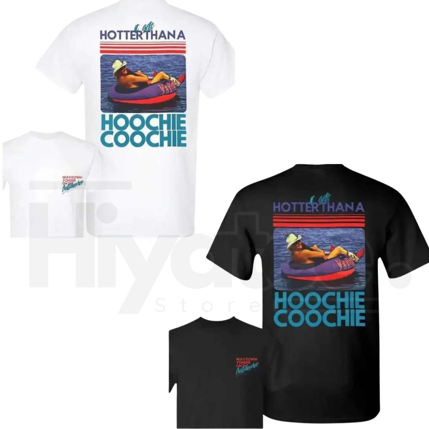 "Hotter Than a Hoochie Coochie" – Vintage Country Music Graphic Top