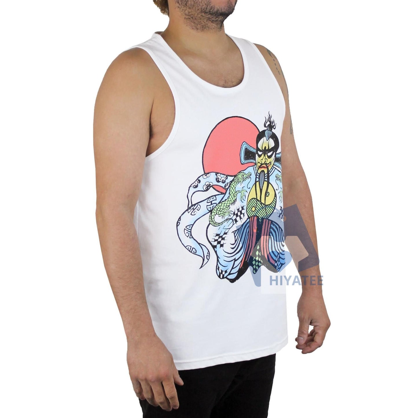 Jack Burton Fu Manchu Tank Top – Big Trouble in Little China Movie-Inspired Shirt