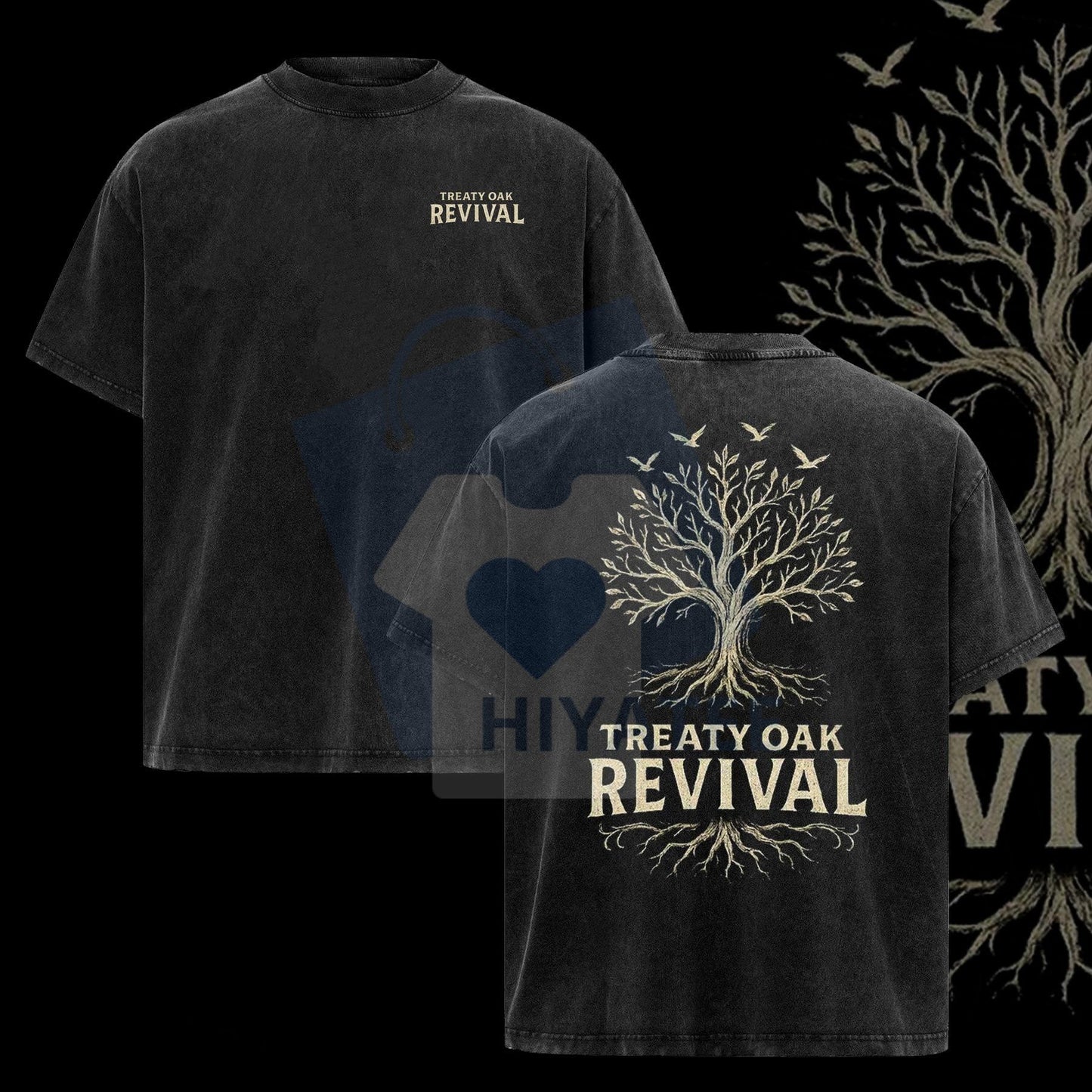 Treaty Oak Revival T-Shirt – Retro Rock Band Shirt, Vintage Music Graphic Tee
