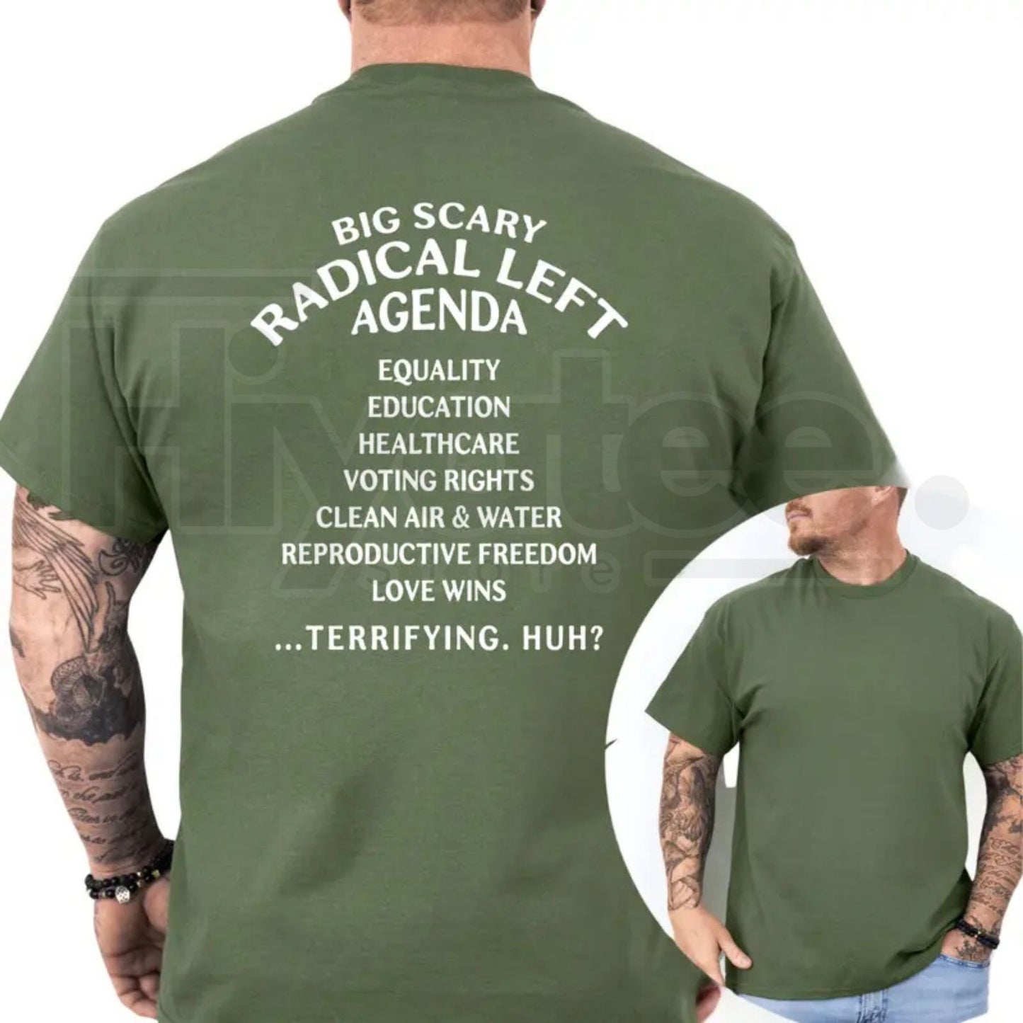 "Big Scary Radical Left Agenda" – Funny Satirical Democracy Top