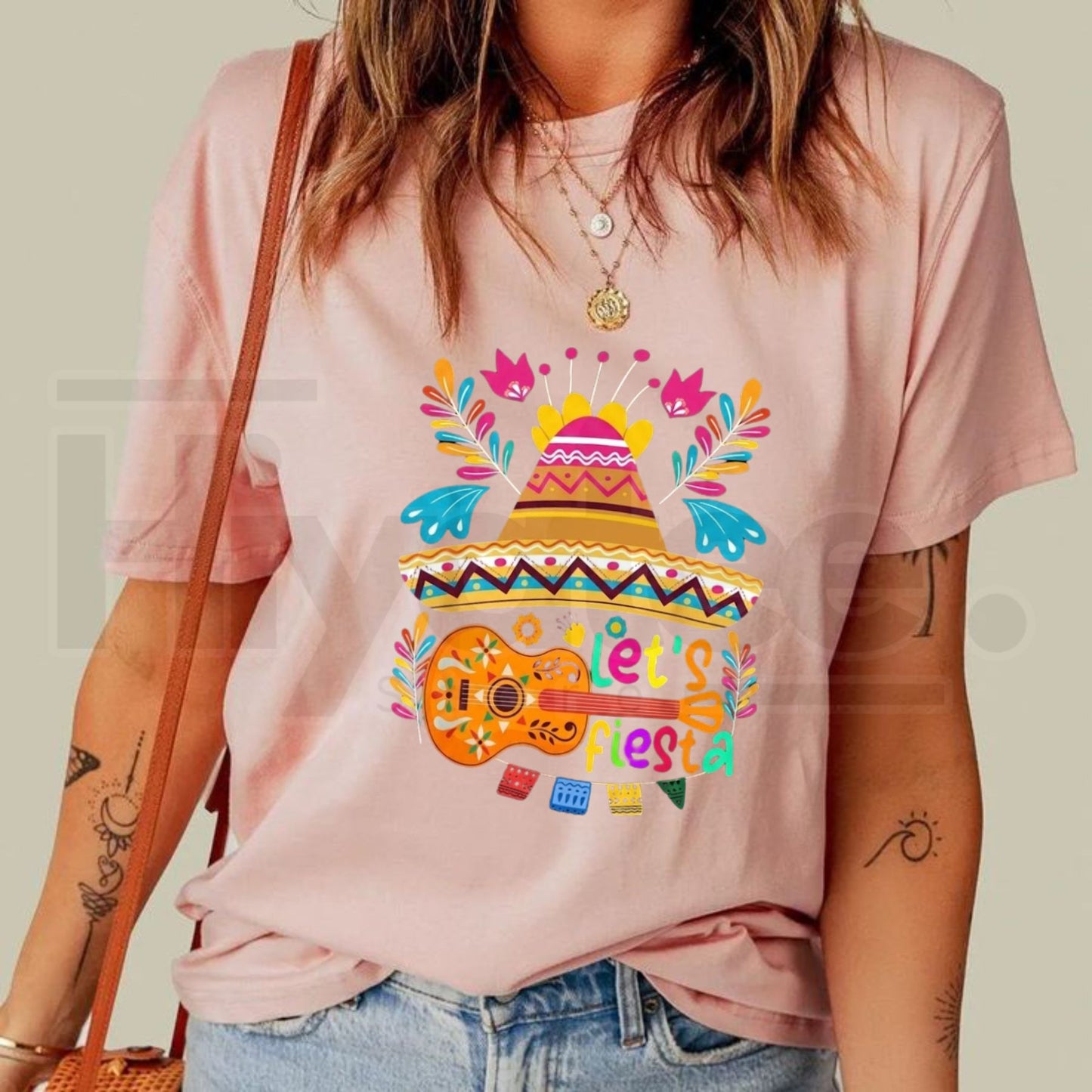 "Let’s Fiesta" – Vibrant Cinco de Mayo Mexican Celebration Top