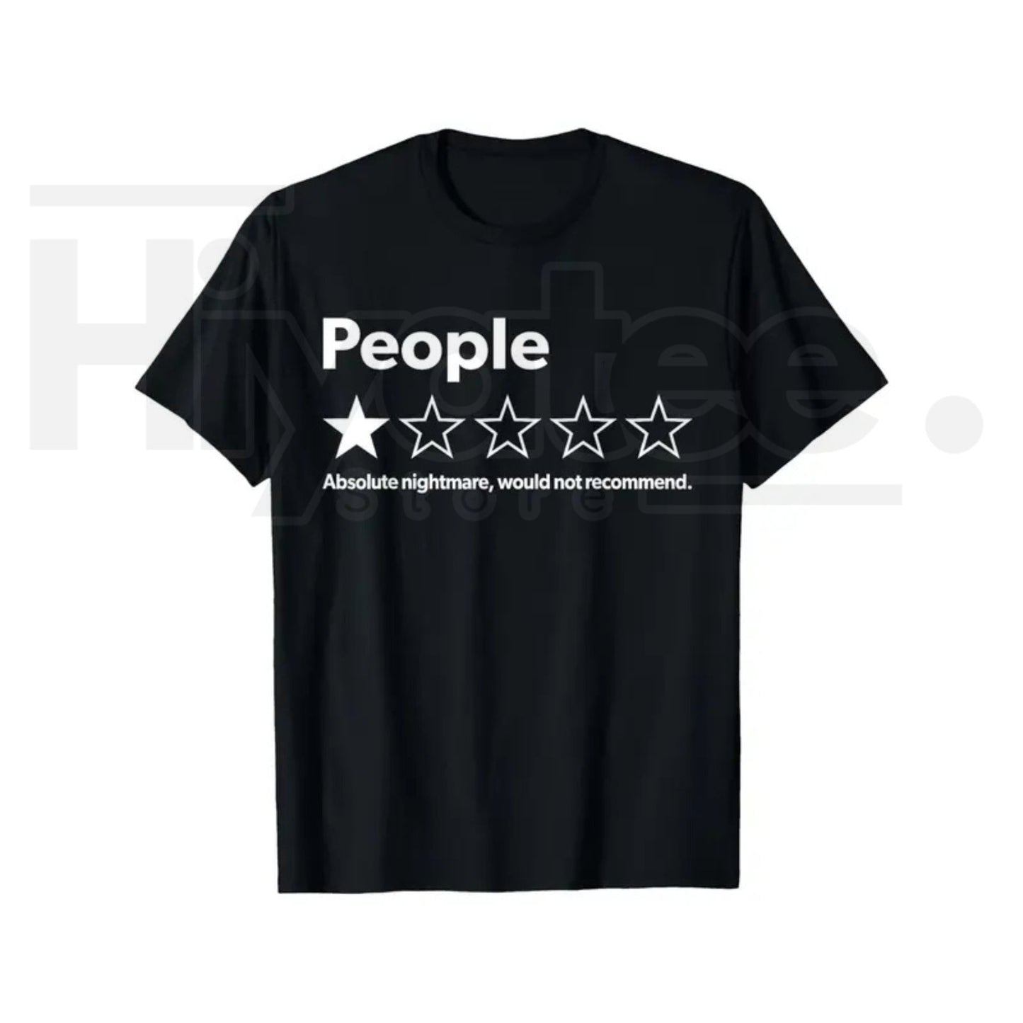 "Absolute Would" – Funny One Star Review People Graphic Top