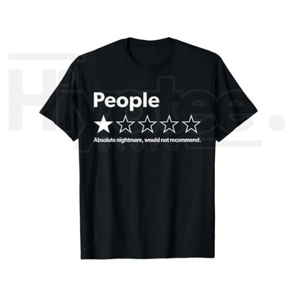"Absolute Would" – Funny One Star Review People Graphic Top