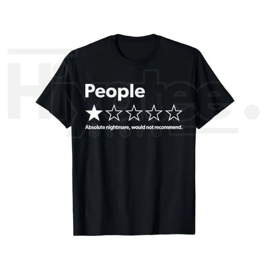 "Absolute Would" – Funny One Star Review People Graphic Top