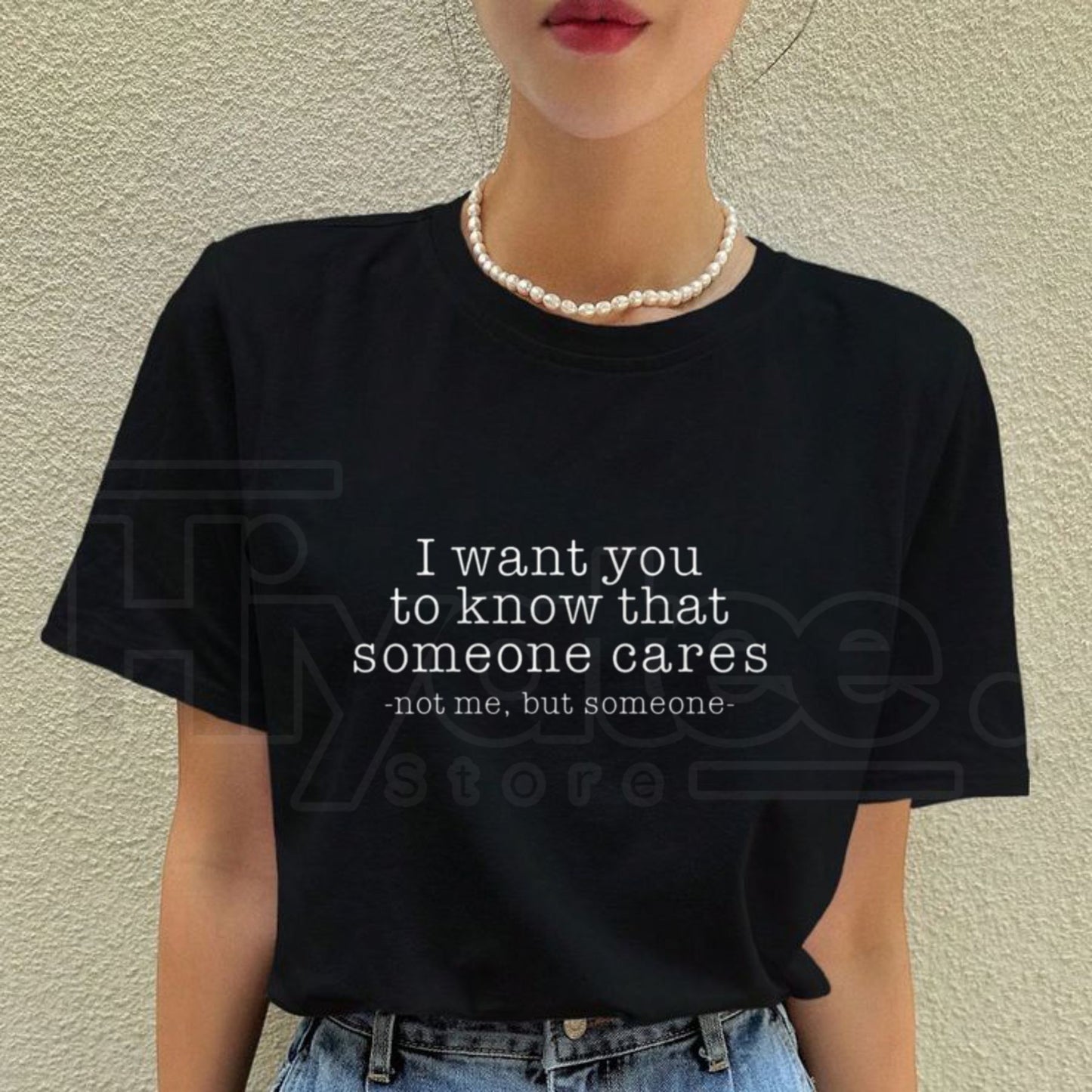 "Someone Cares Not Me" – Funny Sarcastic Quote Graphic Top