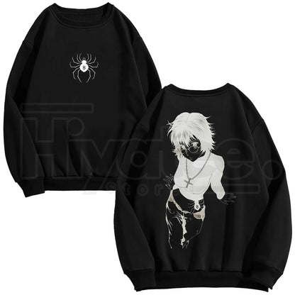 Shizuku Hunter x Hunter Vintage Double-Printed Heavyweight